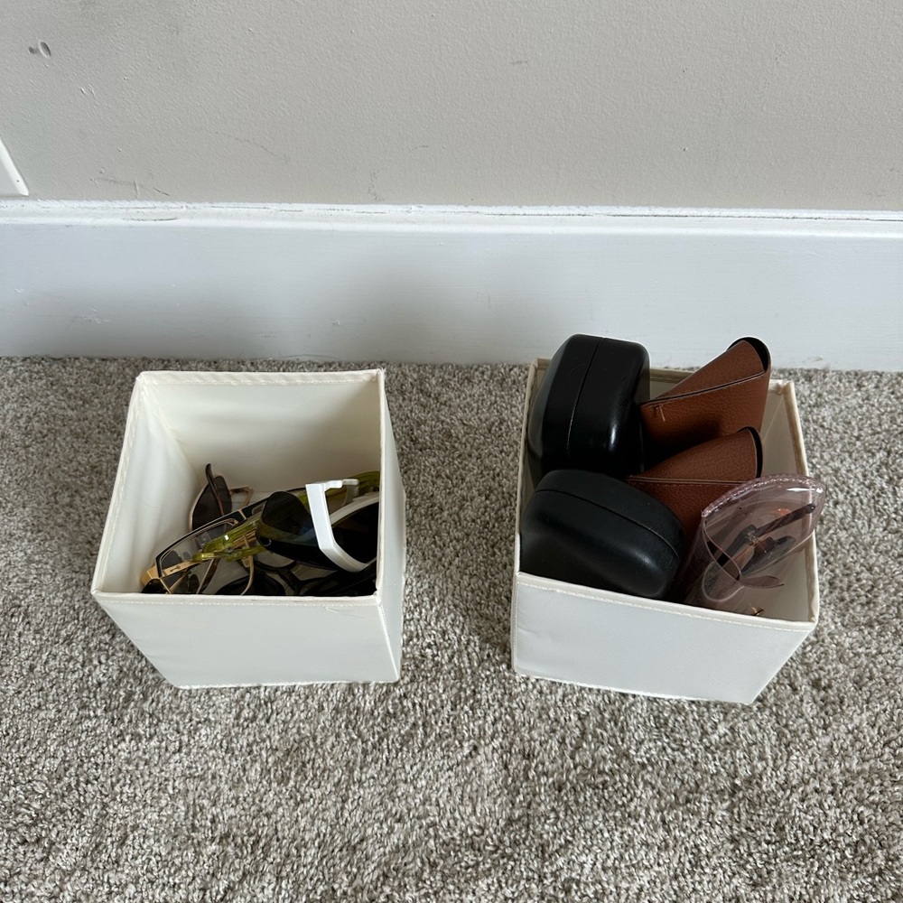 IKEA Cream Storage Bins